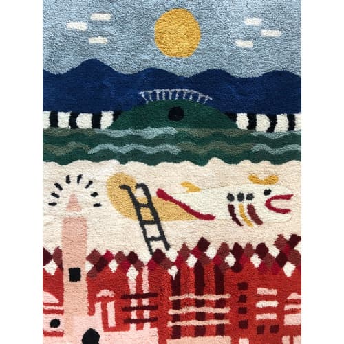 'UNDER THE CARPET' one of a kind rug | Area Rug in Rugs by Studio NAMA | Tel Aviv-Yafo in Tel Aviv-Yafo