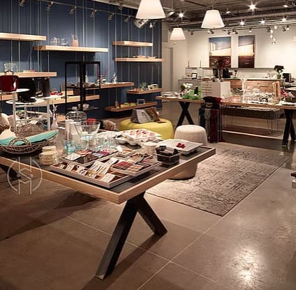 Retail Tables and Shelving | Dining Table in Tables by Where Wood Meets Steel | Reverie Living in Denver. Item made of wood with steel works with industrial & modern style