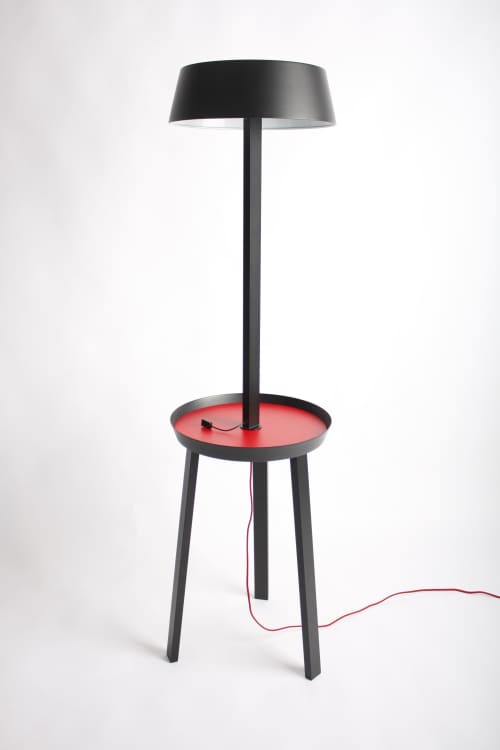 Carry Floor Lamp | Lamps by SEED Design USA. Item made of steel