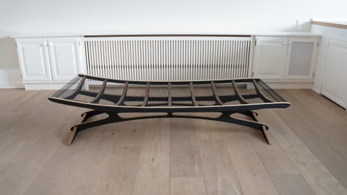 Qvist Daybed | Couches & Sofas by Peter Qvist. Item composed of birch wood & fabric compatible with minimalism and contemporary style