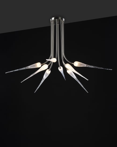 Id043 | Chandeliers by Gallo. Item made of metal