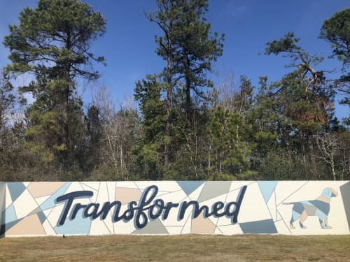 Transformed Mural | Street Murals by Ella Friberg. Item made of synthetic