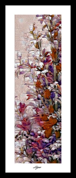 Mosaic Colours (2021) | Digital Art in Art & Wall Decor by Ziya Tatar. Item composed of canvas & metal