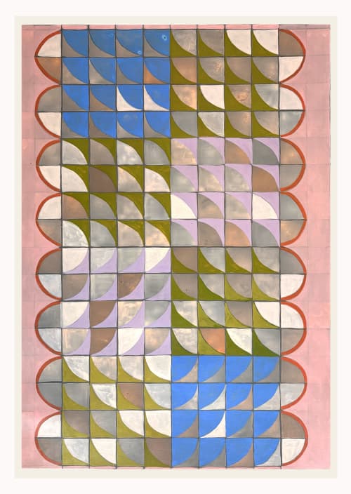 Untitled (PP #18) | Oil And Acrylic Painting in Paintings by Marcie Paper