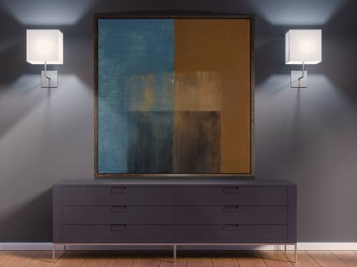 Deal or Cope | Oil And Acrylic Painting in Paintings by Matthew Thomas. Item composed of canvas