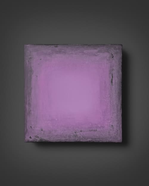 INSIDE OUT · Shades of Lavender | INSIDE OUT Collection | Wall Sculpture in Wall Hangings by Sizmari. Item made of fiber works with minimalism & contemporary style