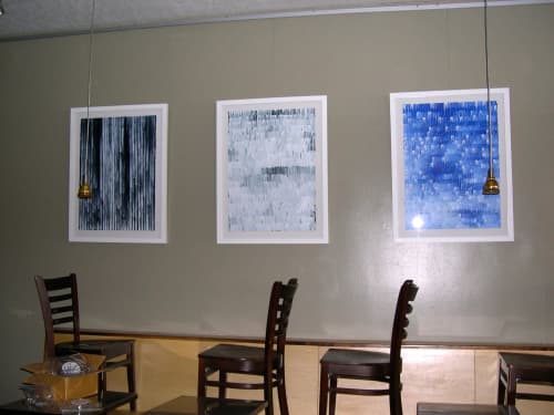 Art Installations | Oil And Acrylic Painting in Paintings by Jill Christian - Artist | Tractor Brewing Co in Albuquerque. Item made of synthetic