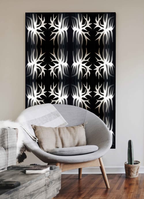 Rays In Dark Matter 00236 A | Prints by Petra Trimmel. Item composed of paper