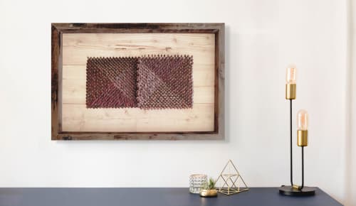 Une Reconfiguration 5: Les Paysages nichés de Bretaye | Sculptures by Bao-Khang Luu. Item compatible with minimalism and contemporary style