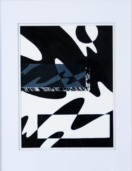 Afterwave 4 | Oil And Acrylic Painting in Paintings by Johnny Draco