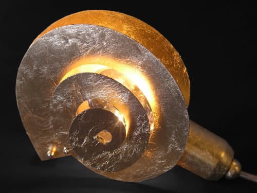 "Life Spiral" | Table Lamp in Lamps by Fragiskos Bitros. Item composed of glass