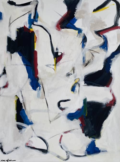 Whip It | Oil And Acrylic Painting in Paintings by Jill Block. Item composed of canvas and synthetic