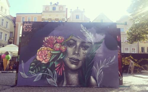 Outdoor Mural | Street Murals by KinMx | Jelenia Góra in Jelenia Góra. Item composed of synthetic