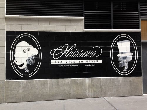 Hairroin Salon | Signage by Very Fine Signs | Hairroin Salon in New York