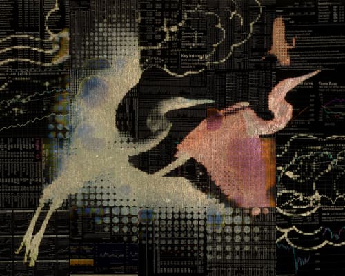 Interest Illusion | Prints by Phillip Hua. Item composed of metal and synthetic