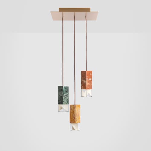 Lamp/One Colour Edition Chandelier | Chandeliers by Formaminima