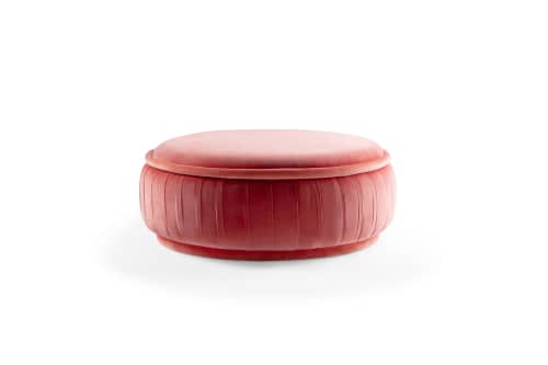 Malibu Ottoman | Benches & Ottomans by Marie Burgos Design and Collection