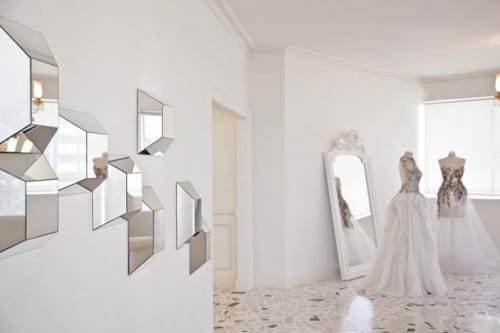 Facet mirrors | Decorative Objects by Nayef Francis. Item made of glass