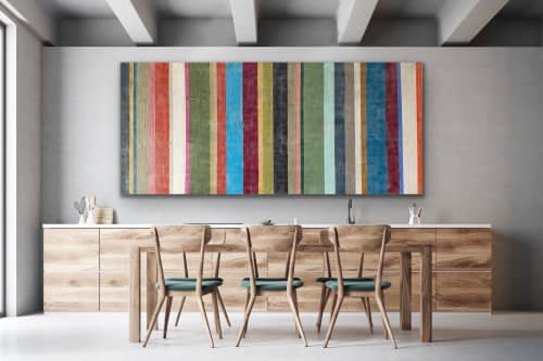 "This Is Not A Test" | Mixed Media by gina cochran. Item composed of wood