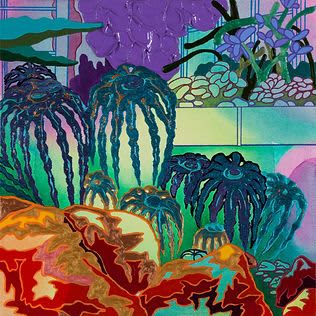 Desert Niche 3 | Oil And Acrylic Painting in Paintings by Elizabeth Gahan. Item composed of canvas and synthetic