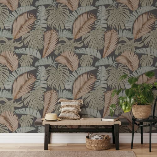 Exotic Paradise Wallpaper | Wall Treatments by Patricia Braune. Item composed of paper