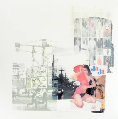 Pin Up Girl I Print from Pin Up series | Prints by Sara J Beazley. Item composed of paper