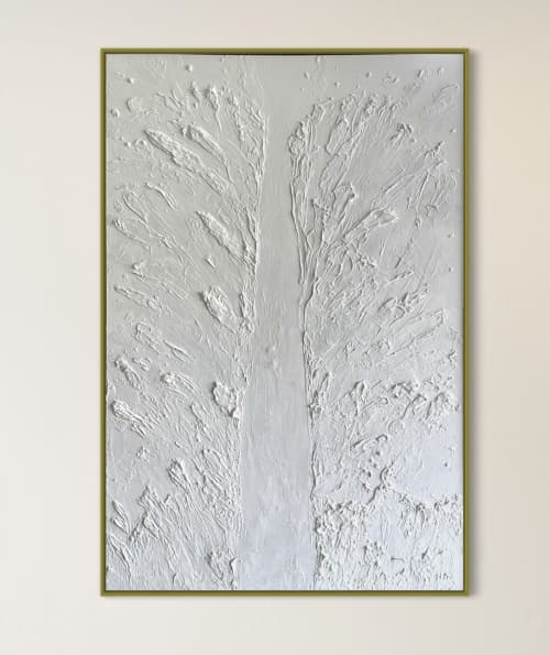 The unseen Path - Original Commission SOLD | Mixed Media in Paintings by HEIDY GONZALEZ - GONZALEZ ART DESIGN. Item composed of canvas in minimalism or contemporary style