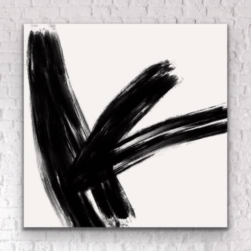 Peak | Oil And Acrylic Painting in Paintings by Brooke Rowlands. Item made of canvas with synthetic
