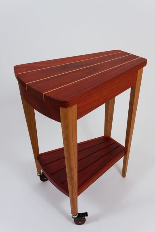 Chef's Table | Side Table in Tables by Designed with Purpose | Private Residence, Brooklyn NY in Brooklyn. Item composed of wood