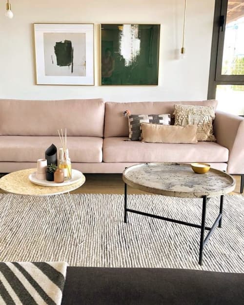 Ketter | Coffee Table in Tables by Linski Design - Concrete. Art. Microtopping. Art-topping.. Item made of steel with concrete
