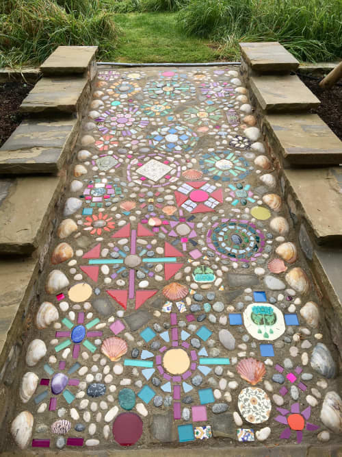 Somerset Walkway by Bethpurcellmosaics Wescover Tiles