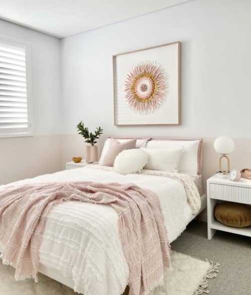 “Whimsy” | Mixed Media by Mondocherry. Item composed of paper and synthetic