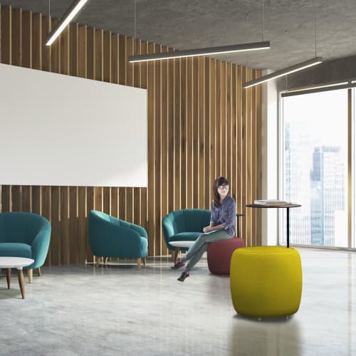 Tolumi | Stool in Chairs by Marine Peyre. Item made of fabric