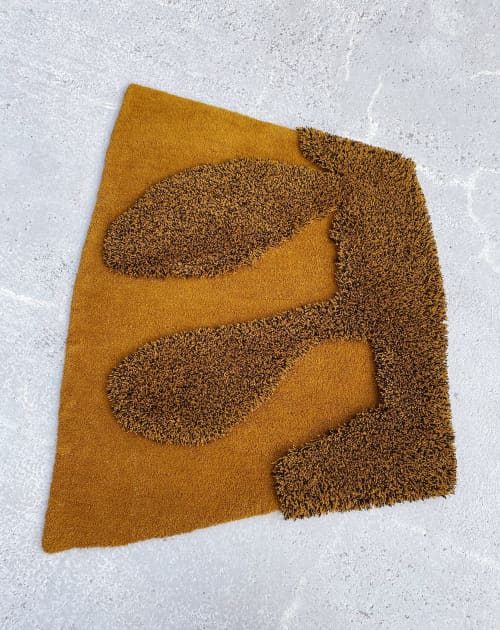 Large soft rug - Hjem | Area Rug in Rugs by Kristina Kazantseva. Item composed of wool in contemporary or japandi style