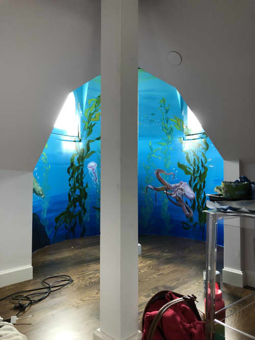 Turret | Murals by Bryana Fleming
