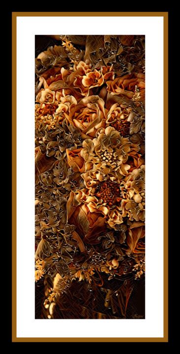 Vintage 1702 (2022) | Digital Art in Art & Wall Decor by Ziya Tatar. Item made of canvas & metal
