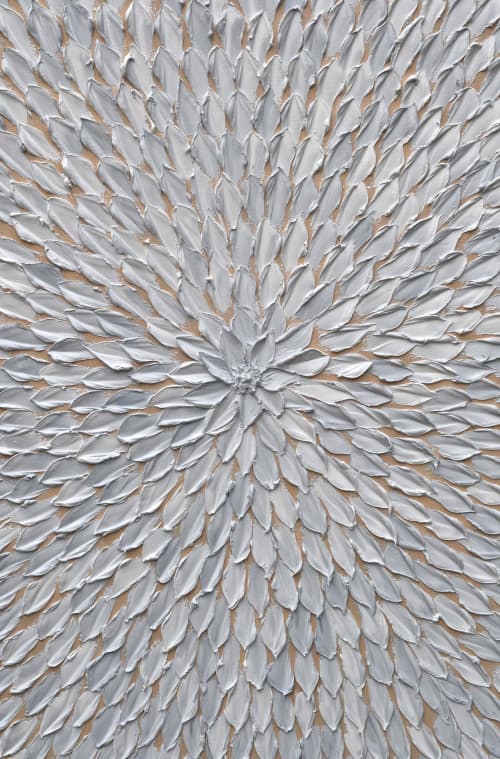 "Seraph" 36x60 Original Oil on Canvas | Oil And Acrylic Painting in Paintings by Melissa Ellis Art | 8222 Douglas Ave in Dallas. Item composed of canvas and synthetic