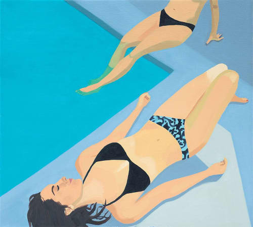 Poolside | Prints by Helena Wurzel. Item composed of paper