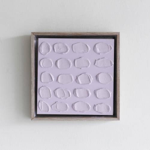 Lilla Perla | Oil And Acrylic Painting in Paintings by Kim Fonder. Item composed of synthetic