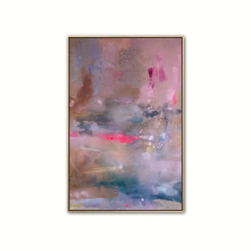 "If You saw You, the Way I See You" | abstract painting | Oil And Acrylic Painting in Paintings by Allison Rohland. Item made of canvas with synthetic works with boho & contemporary style