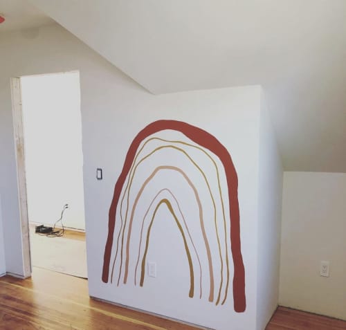 Residential Mural | Murals by Quinn Dimitroff | Bellingham in Bellingham. Item made of synthetic
