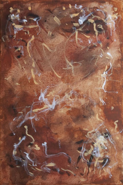 The Essence of Roasting | Oil And Acrylic Painting in Paintings by PUGMATIK. Item made of canvas works with contemporary style