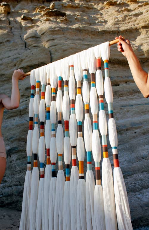 Terramar | Wall Sculpture in Wall Hangings by Dual Experimental Studio. Item composed of cotton in country & farmhouse or coastal style
