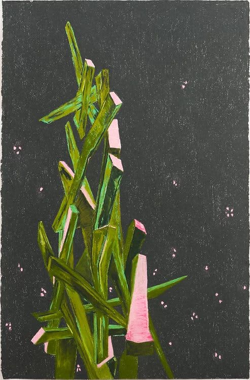 Sanctuary | Drawings by Elvira Dayel. Item composed of paper and synthetic