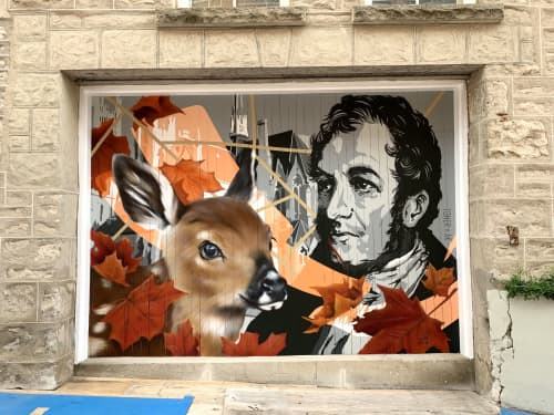 It Was Written | Murals by Alex Kwong | Guelph City Hall in Guelph