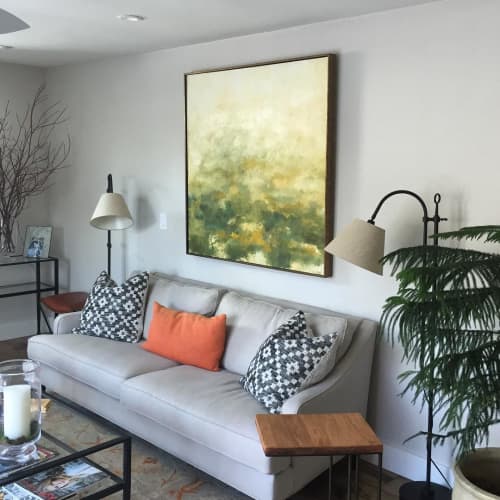Oil Painting | Oil And Acrylic Painting in Paintings by Tania Dibbs. Item composed of synthetic
