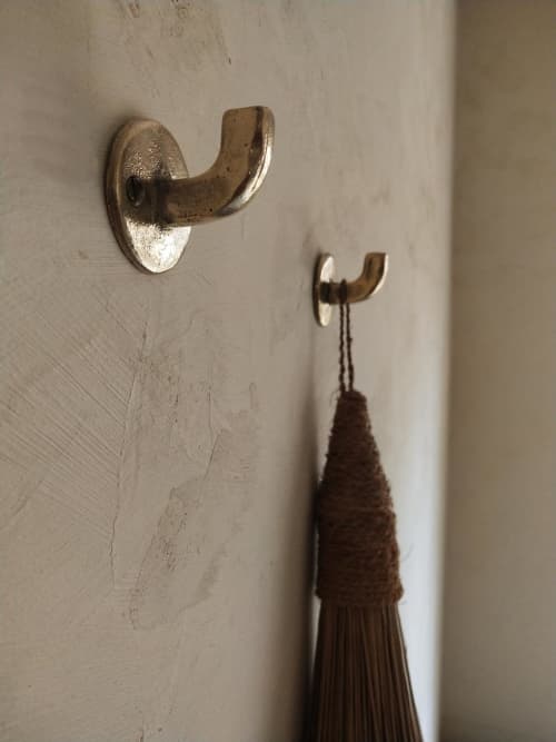 Brass 3-Prong Swivel Towel Hook + Reviews