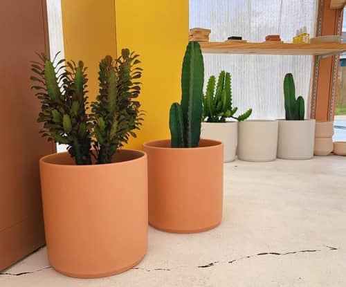 Revival Ceramics Planters | Vases & Vessels by LBE Design | Tropic Of Capricorn in Austin. Item made of ceramic