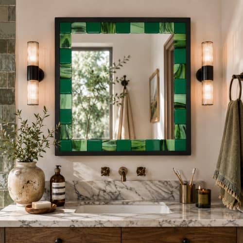 Lustra Mirror | Decorative Objects by Sand & Iron. Item composed of steel