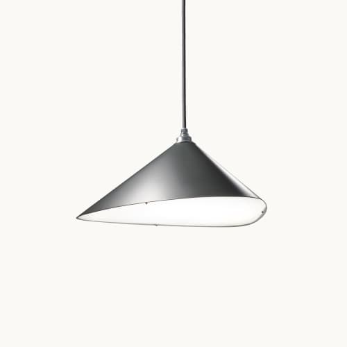 Emily II Pendant Light – Black High Gloss | Pendants by MOSS Objects. Item made of steel works with contemporary & modern style